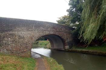 Sandhole Bridge seen from the north October 2008